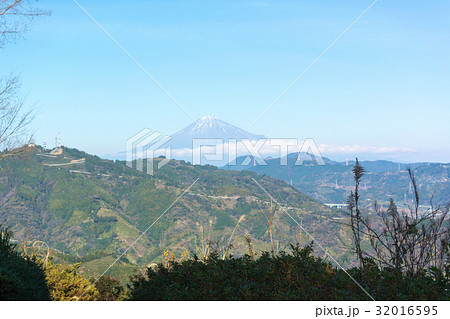 梶原山から望む富士山(静岡市清水区・梶原山公園) 梶原山から望む富士山(静岡市清水区・梶原山公園) 32016595