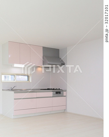 新築住宅 リビングダイニングキッチン 32017101