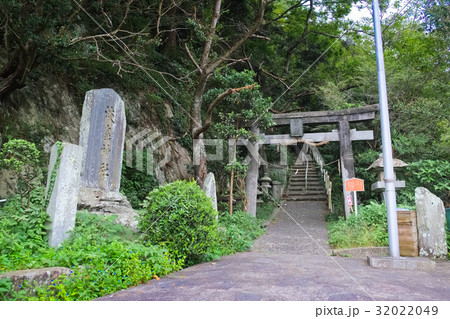 沼津市 淡島神社 鳥居 32022049