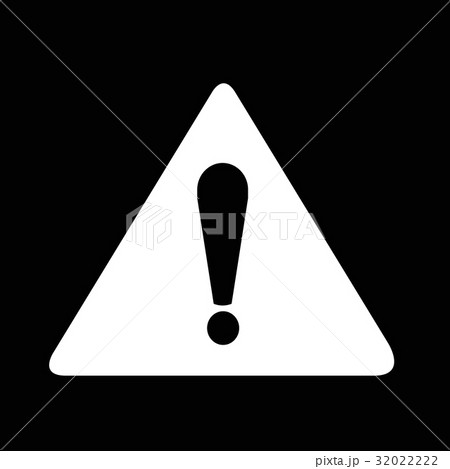 Attention sign exclamation icon illustration 32022222