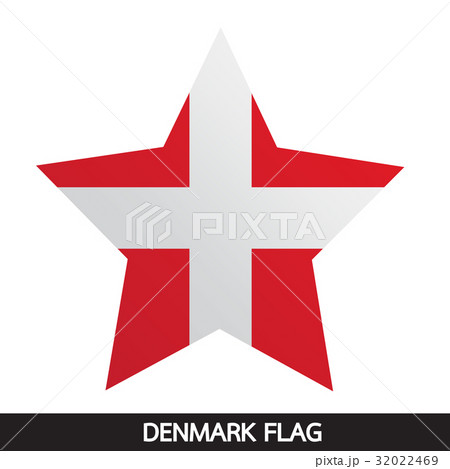 Denmark flag illustration design 32022469