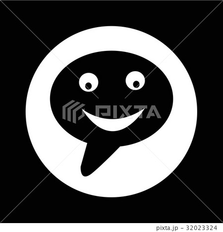 talking bubble icon illustration design 32023324