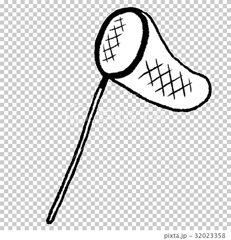 虫取り網のイラスト素材 32023358 Pixta