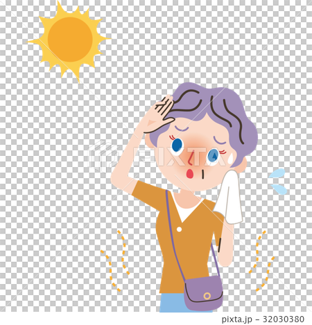 熱中症 おばあちゃん 熱中症 おばあちゃん 32030380