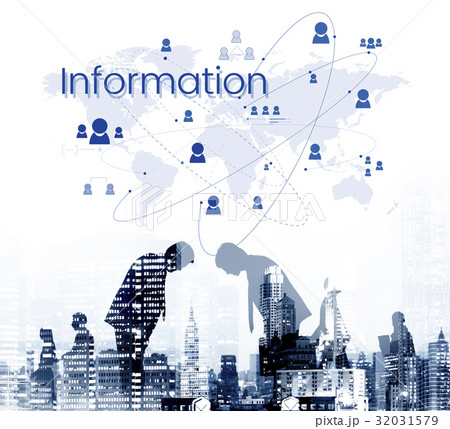 People connected global communication technology People connected global communication technology 32031579