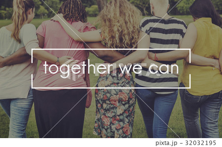 Super Women Happiness Togetherness Beautiful Super Women Happiness Togetherness Beautiful 32032195