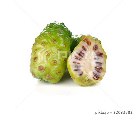 Exotic Fruit - Noni on white background 32033583