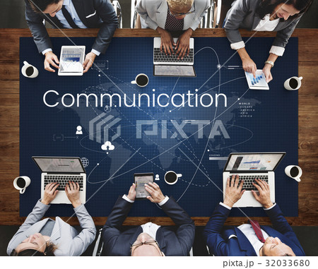 World Map Connection Social Media Technology 32033680