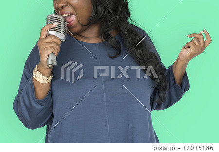 Studio Model Shoot Race Woman Lady 32035186