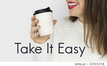 Coffee Culture Relax Take a Sip Word 32035258