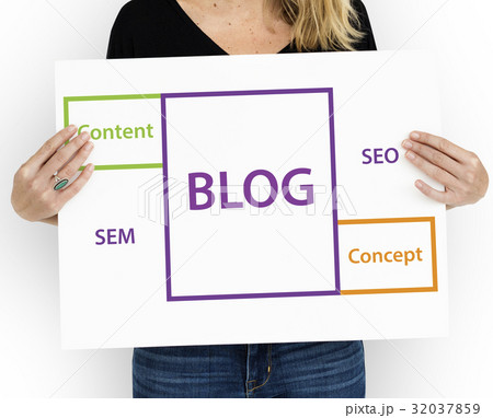 Blog SEO Content Word Boxes 32037859