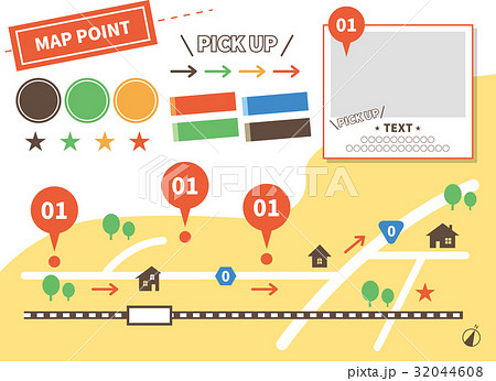 マップ素材 マップ素材 32044608