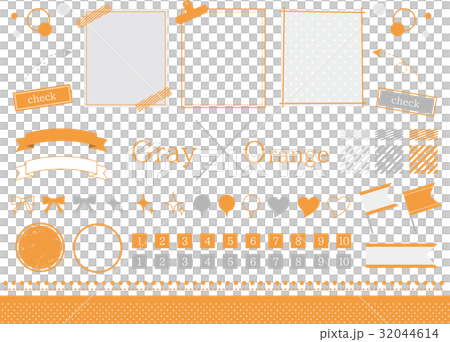 Orange Material 32044614