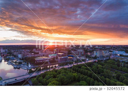 Sunset over Kaliningrad Sunset over Kaliningrad 32045572