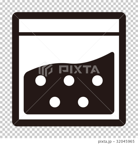 シリーズ【モノトーン/アイコン】 32045965