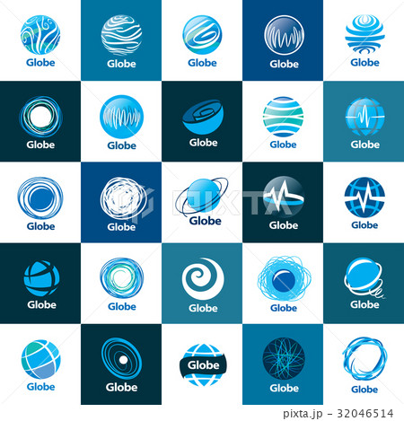 vector logo globe vector logo globe 32046514