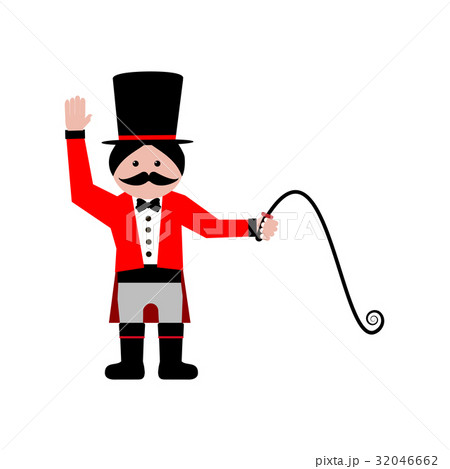 Circus Trainer Illustrationのイラスト素材