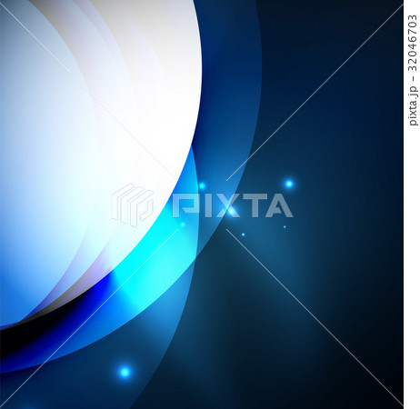Overlapping circles on glowing abstract background Overlapping circles on glowing abstract background 32046703