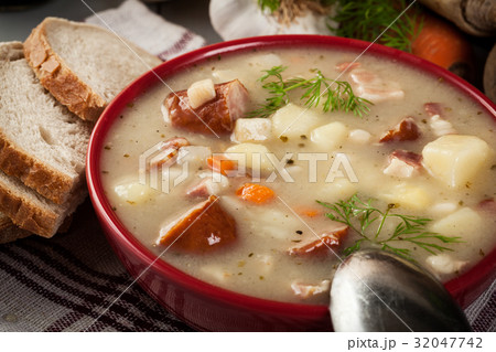 Sour soup made of rye flour Sour soup made of rye flour 32047742