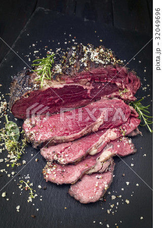 Barbecue Wagyu Entrecote Steak Bleu Barbecue Wagyu Entrecote Steak Bleu 32049696