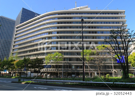 Modern office building in Umeda Modern office building in Umeda 32052443