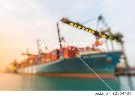 Port heavy industry Background Port heavy industry Background 32054434
