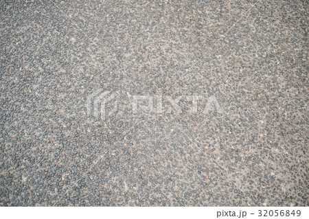 テクスチャー 砂利 地面 石 道 グレー 白 黒 テクスチャー 砂利 地面 石 道 グレー 白 黒 32056849