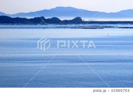 松島湾の朝景 松島湾の朝景 32060703