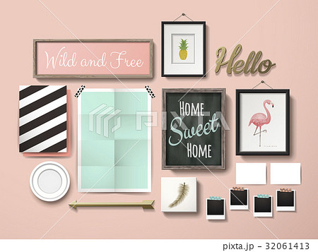 Retro photo frame Retro photo frame 32061413