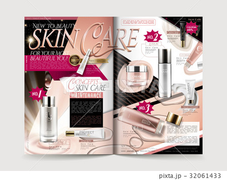 cosmetic brochure design 32061433