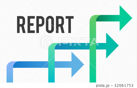 Arrow Sign Icon with Business Concept Word 32061753