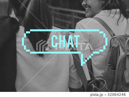 Chat Message Speech Bubble Communication Chat Message Speech Bubble Communication 32064246
