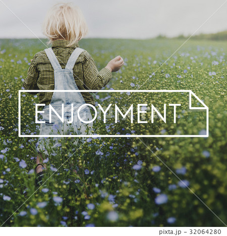 Happiness Childhood Natural Fresh Air Environment 32064280