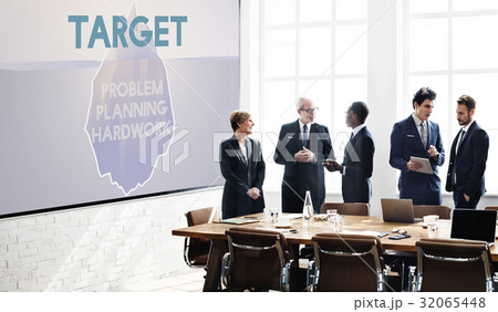 Problem Planning Hard Work Achievement Iceberg Graphic 32065448