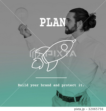 Start Up Business Rocket Icon 32065756