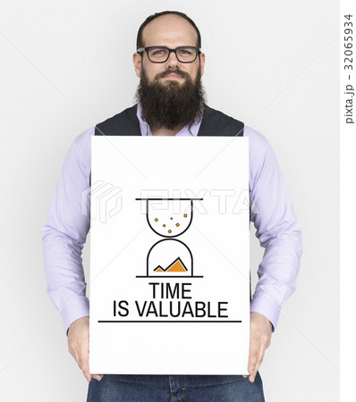 Hourglass Sandglass Timer Icon Word 32065934