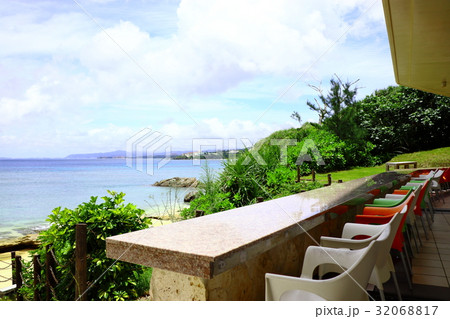 沖縄西海岸 海の見えるカフェ 沖縄西海岸 海の見えるカフェ 32068817