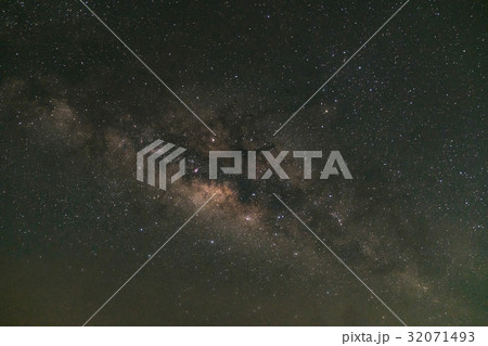 Clearly milky way galaxy at phitsanulok 32071493