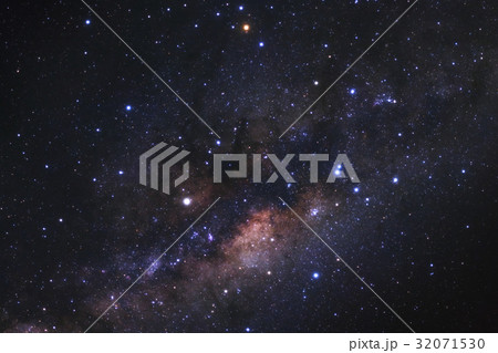 Close up milky way galaxy with stars and space Close up milky way galaxy with stars and space 32071530