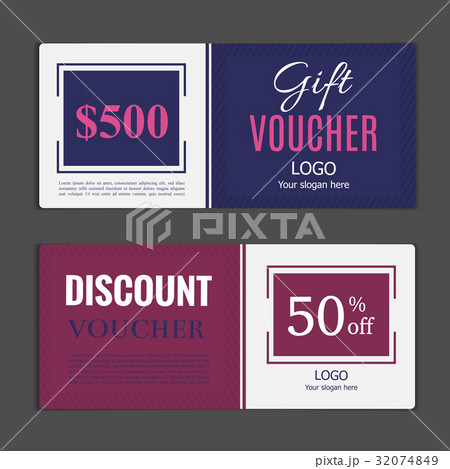 Gift voucher template. Can be use for shopping Gift voucher template. Can be use for shopping 32074849