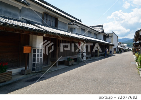 うだつの町並み　徳島県美馬市 32077682