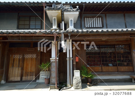 うだつの町並み 徳島県美馬市 うだつの町並み 徳島県美馬市 32077688
