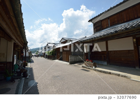 うだつの町並み　徳島県美馬市 32077690