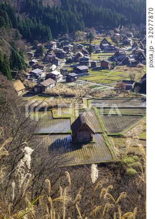 Historic Villages of Shirakawago in Japan 32077870