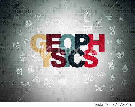 Science concept: Geophysics on Digital Data Paper 32078015
