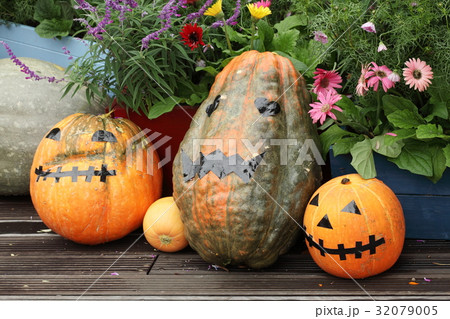 ハロウィンの野菜 32079005