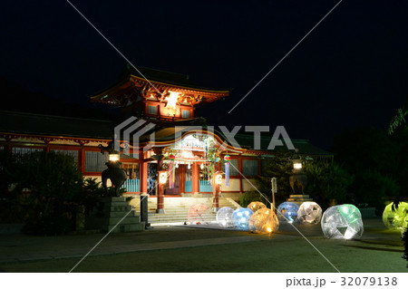 防府天満宮七夕祭り夜間拝観 32079138