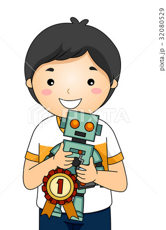Kid Boy Science Fair Robot 1st Place 32080529