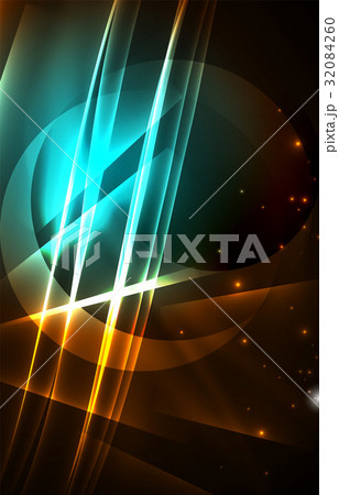 Vector polar lights concept background Vector polar lights concept background 32084260