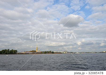 Panorama of the Peter and Paul fortress on the 32085478